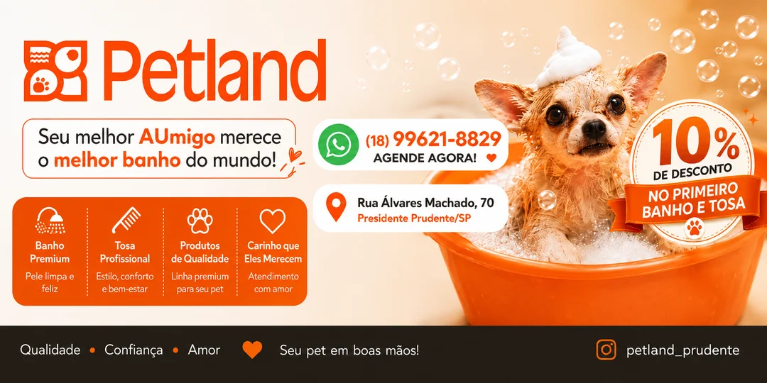 Cupom de Petland Prudente